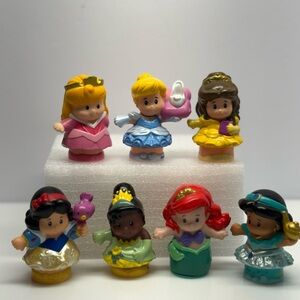 Fisher price little people disney princesses lot of 7
